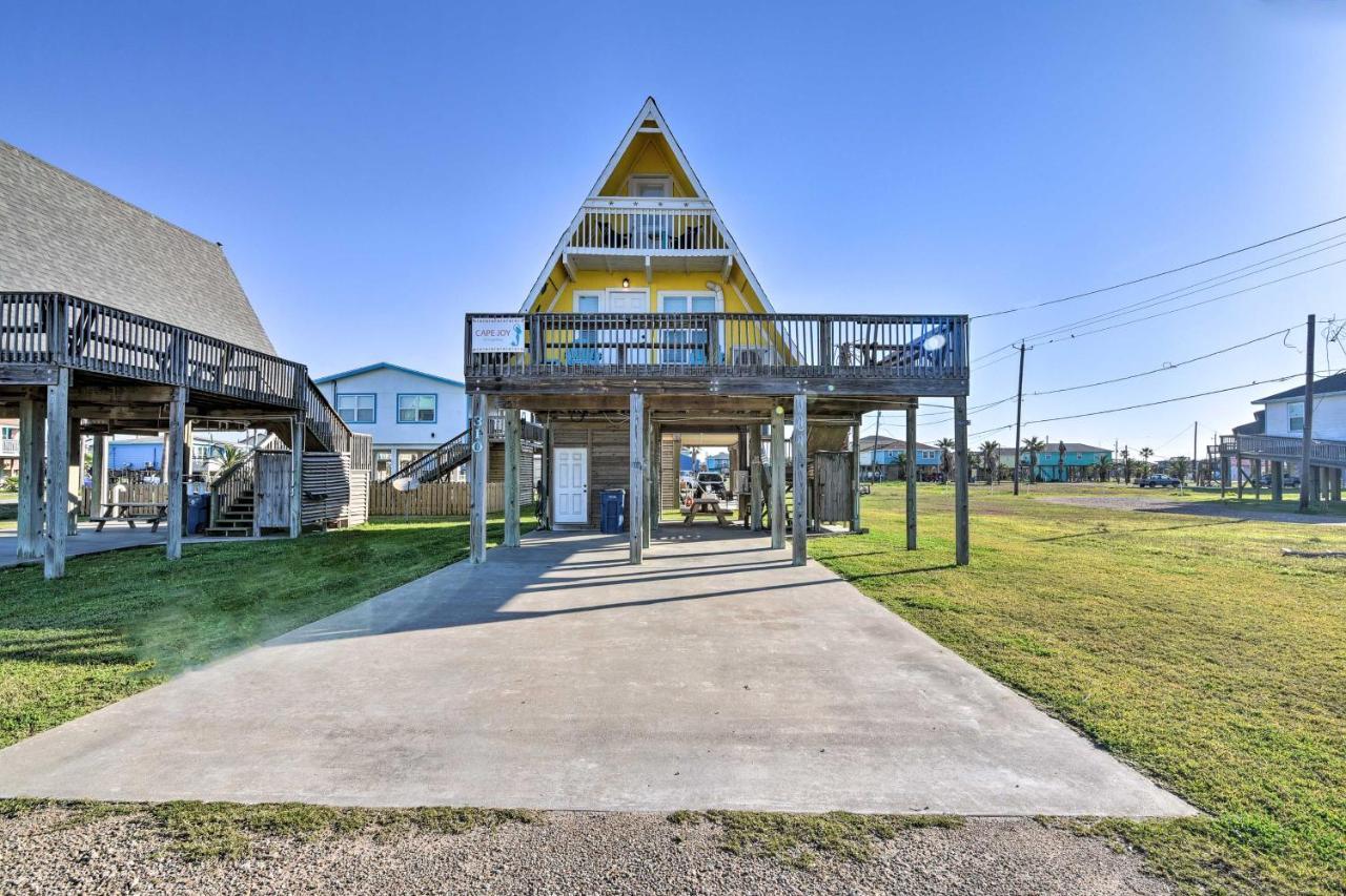 A-Frame Home With Deck - 2 Blocks To Surfside Beach! Exteriör bild