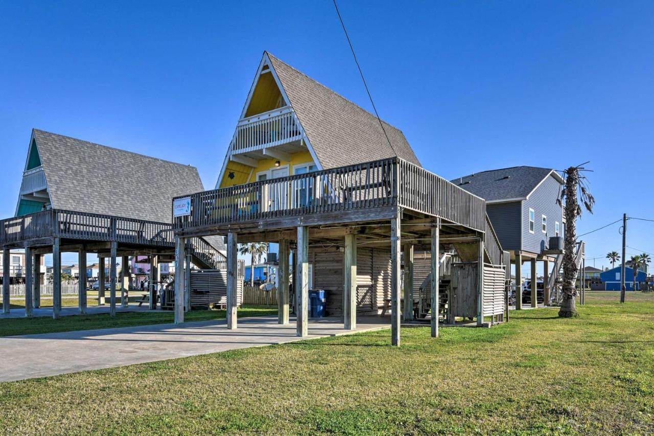 A-Frame Home With Deck - 2 Blocks To Surfside Beach! Exteriör bild