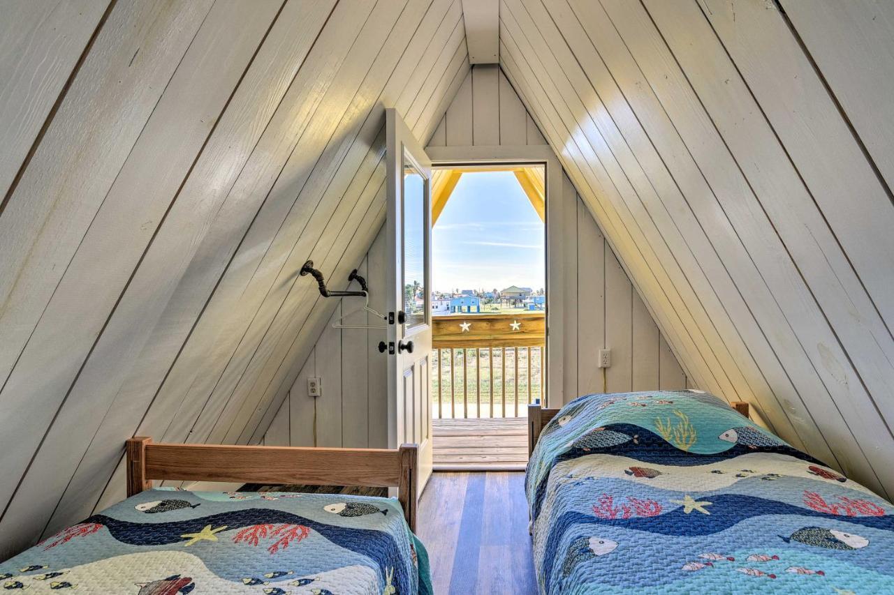A-Frame Home With Deck - 2 Blocks To Surfside Beach! Exteriör bild
